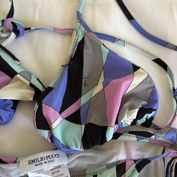 Emilio Pucci Pastel Geometric Bikini - Picture 5 of 5